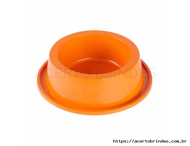 Comedouro DuraPets Anti Formigas Laranja para Gatos 200ml