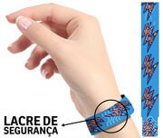 PULSEIRAS DE IDENTIFICAO MATERIAL SINTTICO