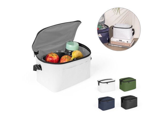 CANCUN. Cooler. Bolsa térmica em poliéster reciclado 600D com interior forrado em PEVA 7 L