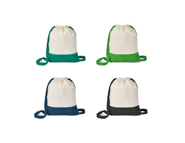 ROMFORD. Saco tipo mochila 100% algod�o (180 g/m�)