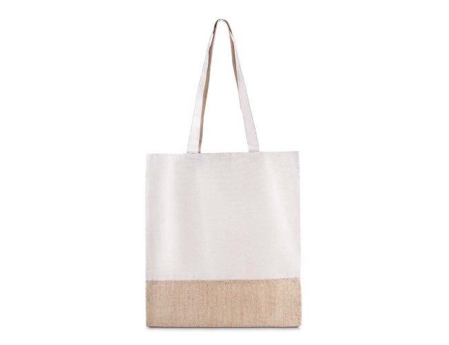 Sacola em Algod�o e Juta 220g/m� (42x38cm)