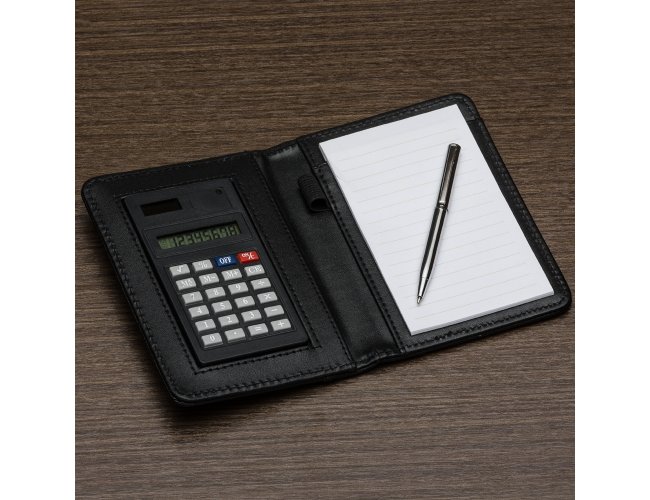 Bloco de Anota��es com Calculadora e Caneta