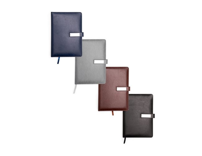 Caderneta Couro Sintetico