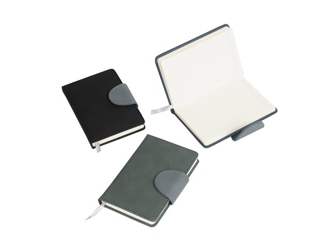 Caderneta Couro Sintético