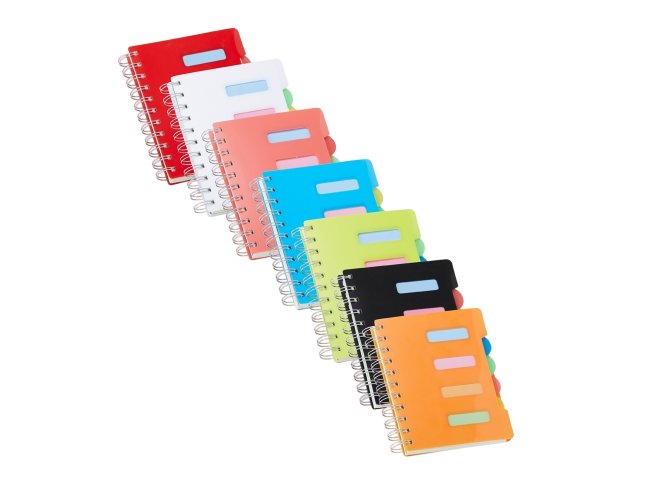 Caderno Pequeno com Divisrias