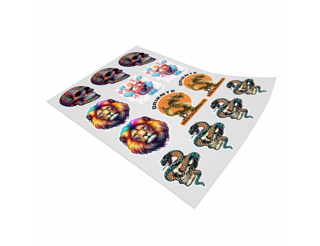 DTF UV IMPRESSÃO NA FOLHA