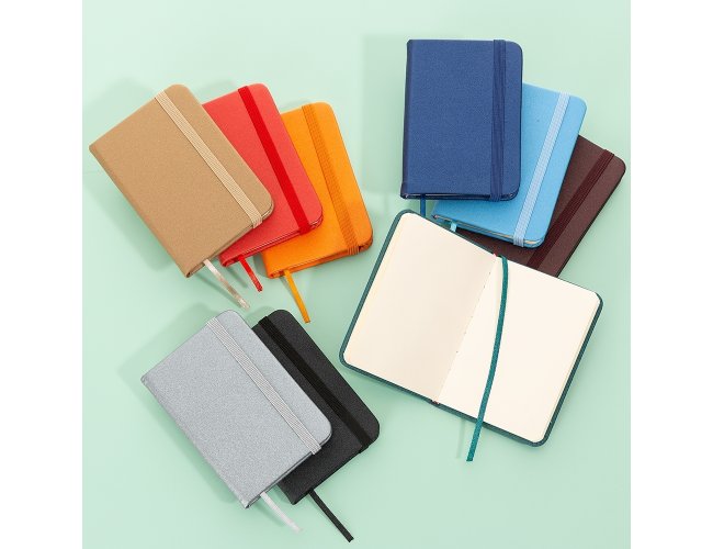 Mini Caderneta Sint�tica Brilhante