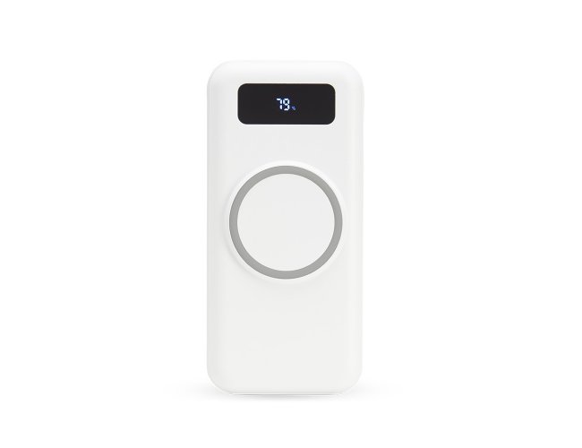 Power Bank 10.000mAh com Carregamento via Induo ou via Cabo