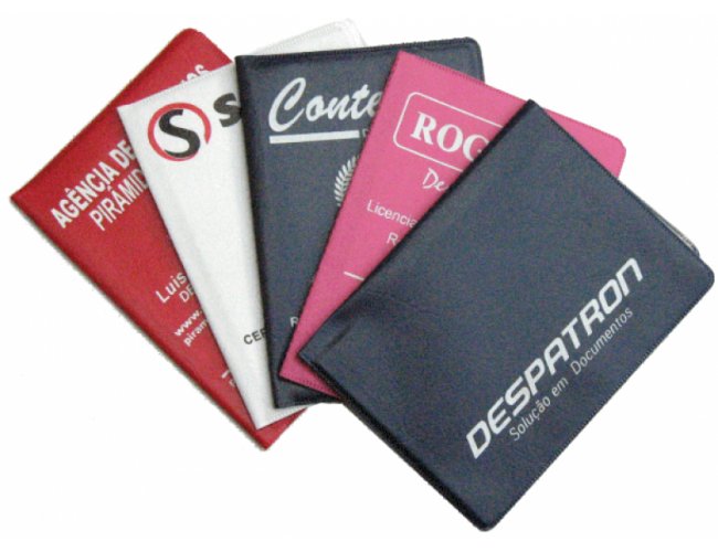 Porta Documentos em PVC